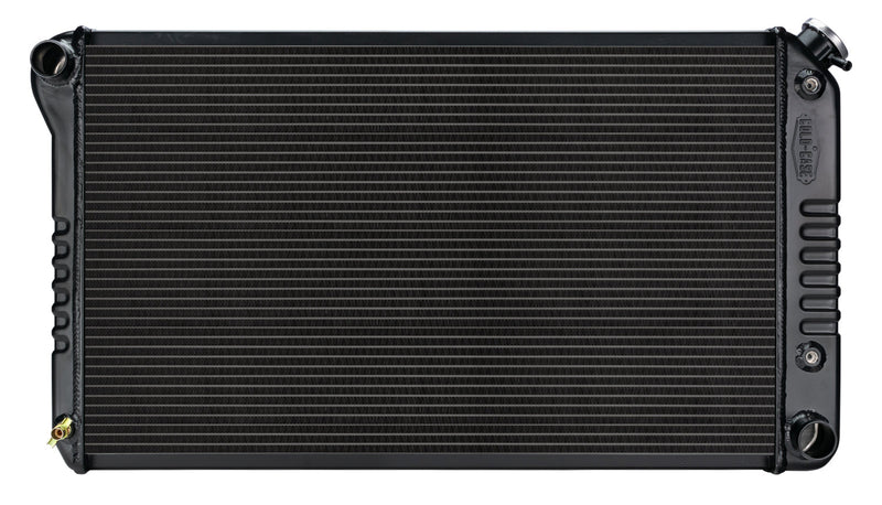 68-77 GM A Body Aluminum Radiator Automatic Black Night Rider Series Cold Case Radiators