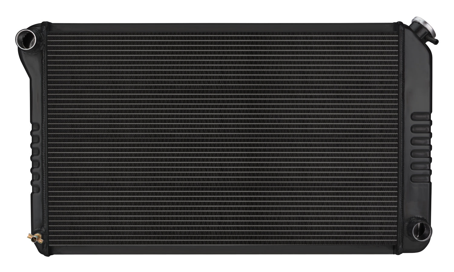 70-81 Firebird Manual Aluminum Radiator Black Night Rider Series Cold Case Radiators