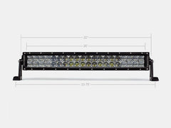 22" Dual Row 5D Optic OSRAM LED Bar