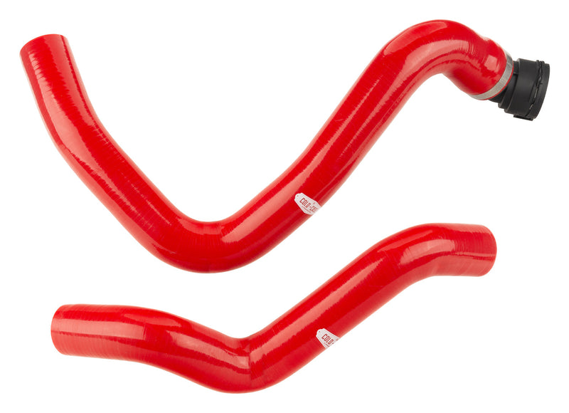 2011-14 Mustang GT and Fox Body Coyote Swap Silicone Radiator Hose Kit Red Cold Case Radiators