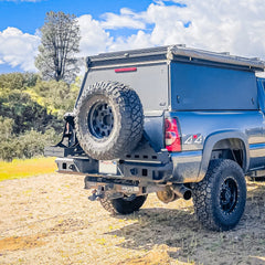 1999-2007 CHEVY/GMC 1500/2500/3500 OCTANE DUAL SWING OUT REAR BUMPER