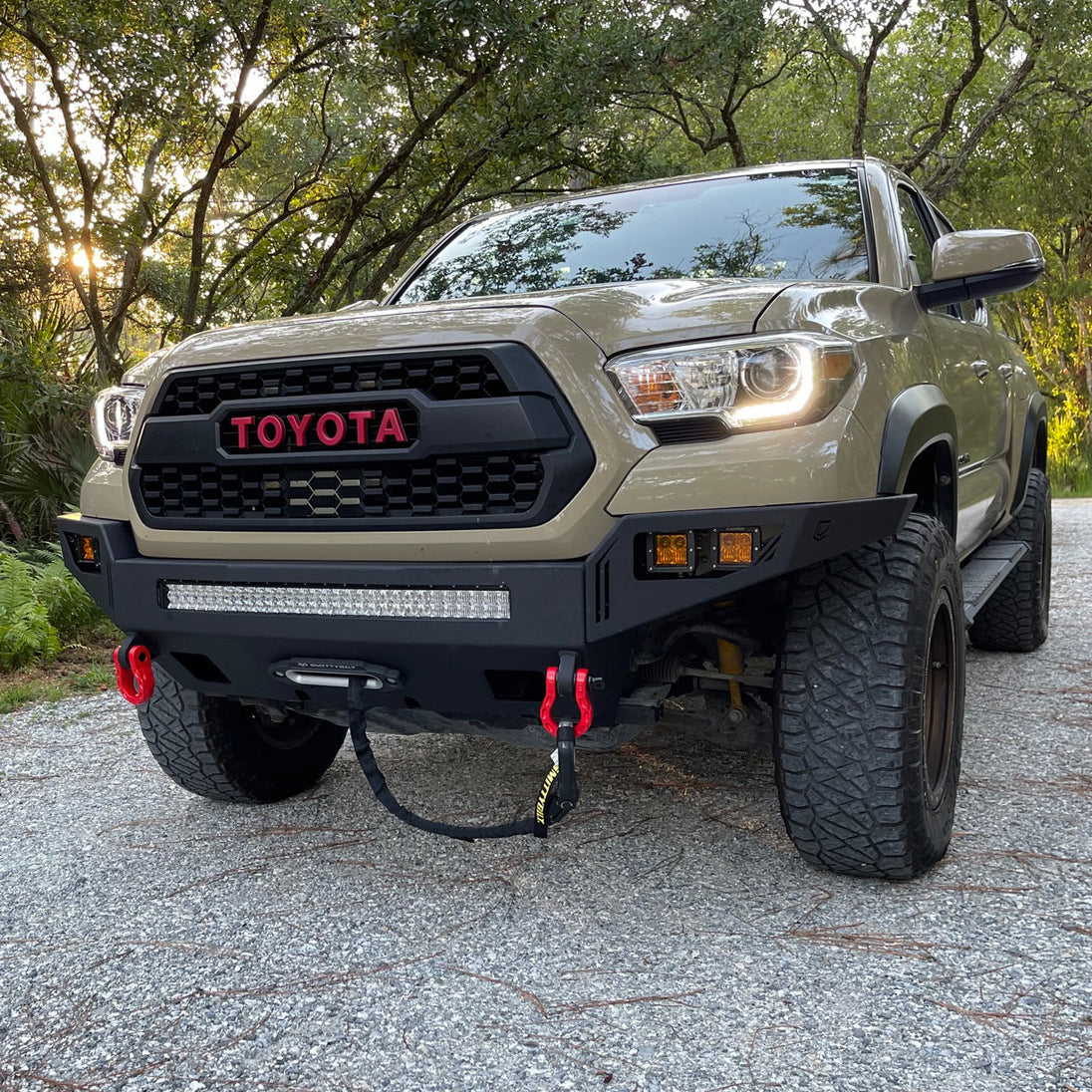 2016-2022 TOYOTA TACOMA OCTANE FRONT WINCH BUMPER Chassis Unlimited Inc. 