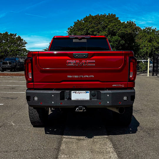 2020-2023 GMC SIERRA 2500/3500 FUEL SERIES REAR BUMPER Chassis Unlimited Inc. 