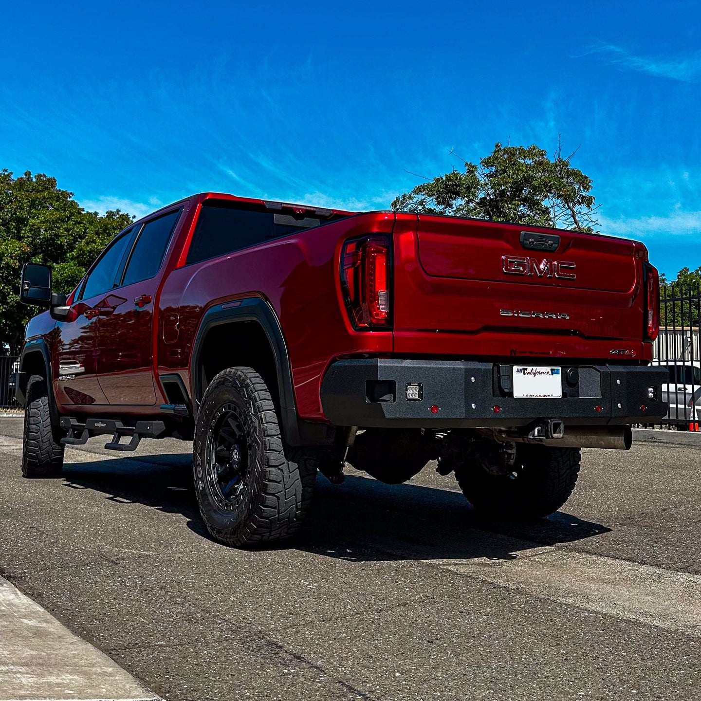 2020-2023 GMC SIERRA 2500/3500 FUEL SERIES REAR BUMPER Chassis Unlimited Inc. 