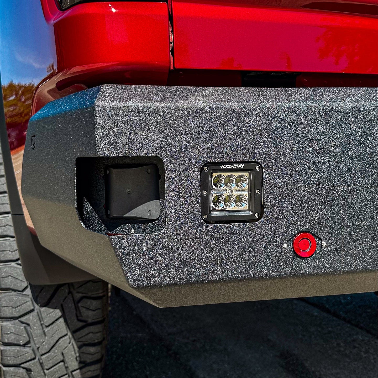 2020-2023 GMC SIERRA 2500/3500 FUEL SERIES REAR BUMPER Chassis Unlimited Inc. 