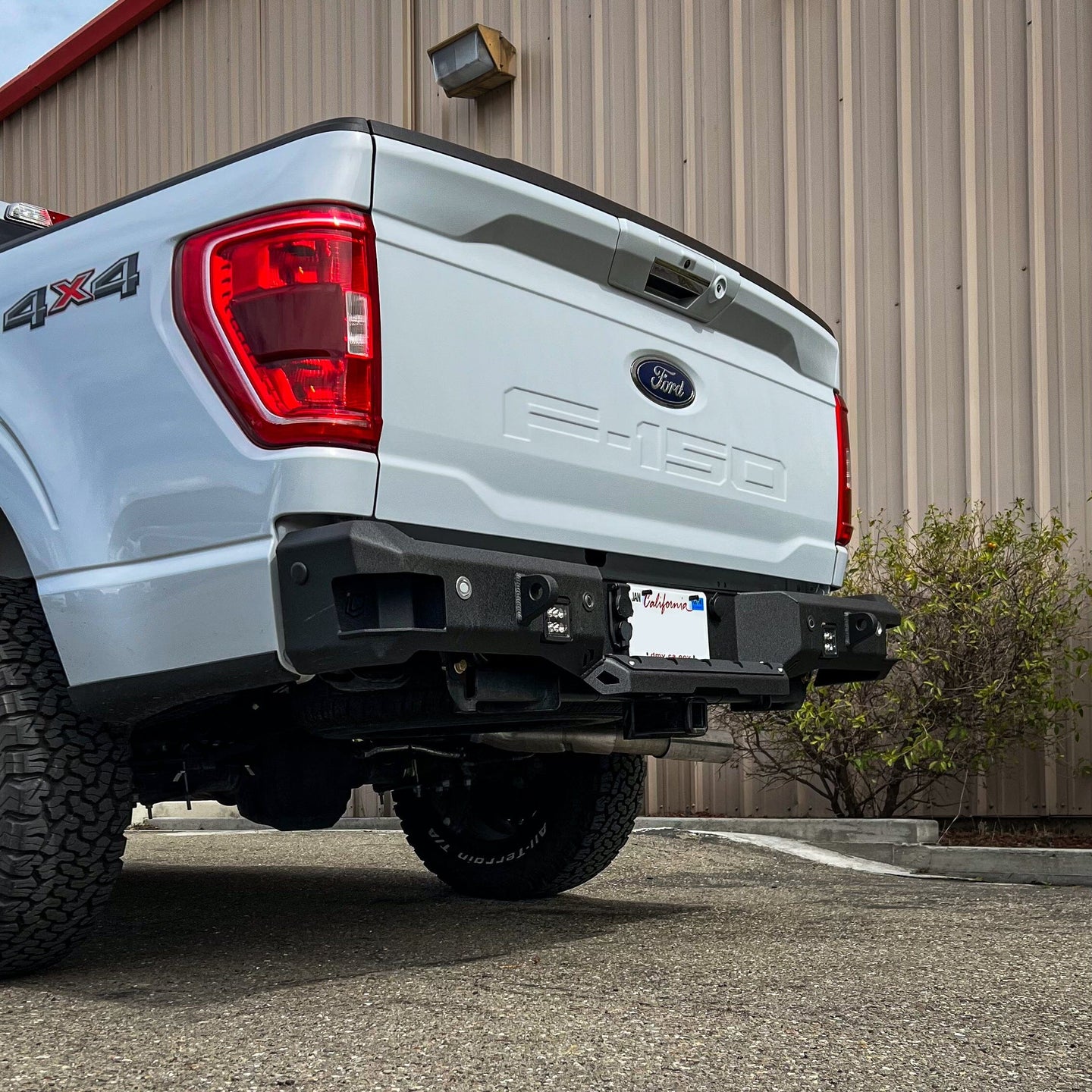 2021-2023 Ford F150 with the Octane Rear Bumper by Chassis Unlimited Inc. 