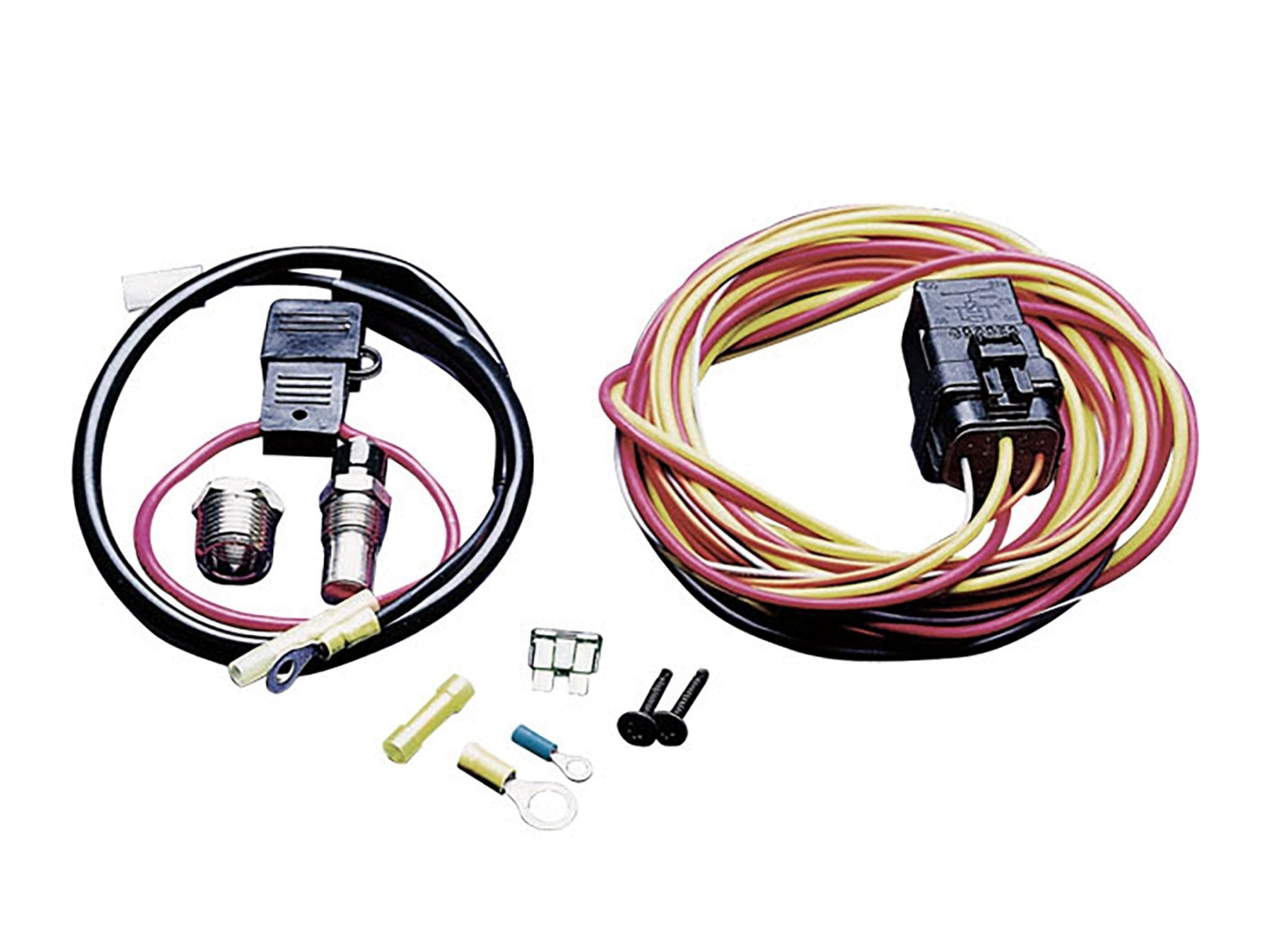 Wiring Harness Kit  W/ 195 Degree Thermo-Switch