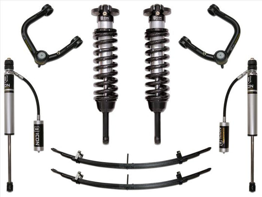 ICON 2005-2015 Toyota Tacoma 0-3.5 inch Lift/2016-2023 Tacoma 0-2.75 inch Lift, Stage 3 Suspension System, Tubular UCA