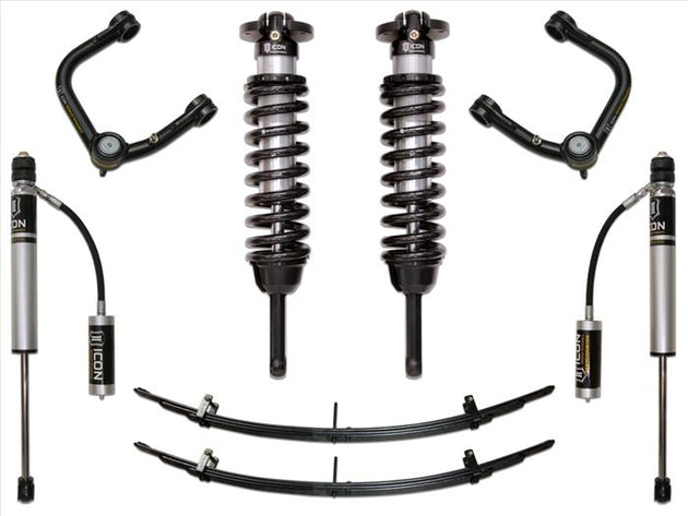 ICON 2005-2015 Toyota Tacoma 0-3.5 inch Lift/2016-2023 Tacoma 0-2.75 inch Lift, Stage 3 Suspension System, Tubular UCA