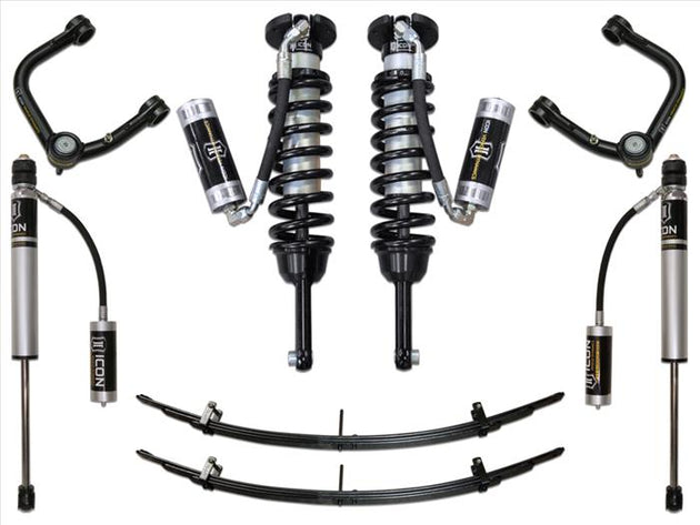 ICON 2005-2015 Toyota Tacoma 0-3.5" Lift/2016-2023 Tacoma 0-2.75" Lift, Stage 4 Suspension System, Tubular UCA - K53004T