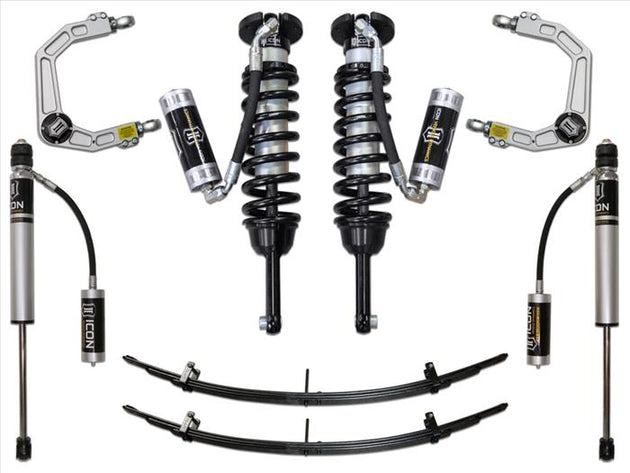 ICON 2005-2015 Toyota Tacoma 0-3.5" Lift/2016-2023 Tacoma 0-2.75" Lift, Stage 4 Suspension System, Billet UCA - K53004