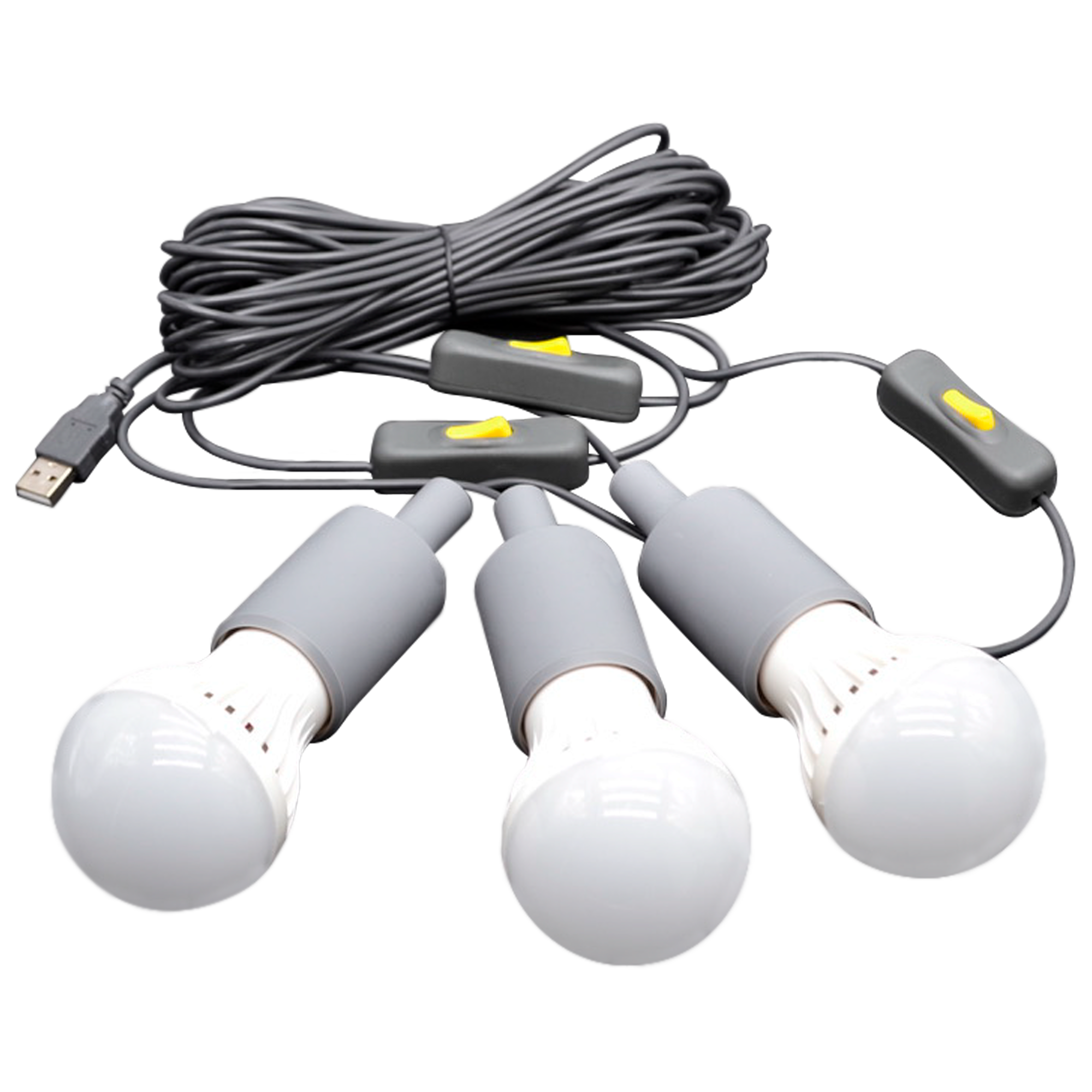 3 LED Light Bulb String
