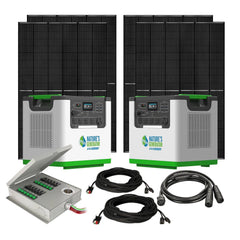 Nature's Generator Lithium 3600 Solar Generator and Transfer Switch
