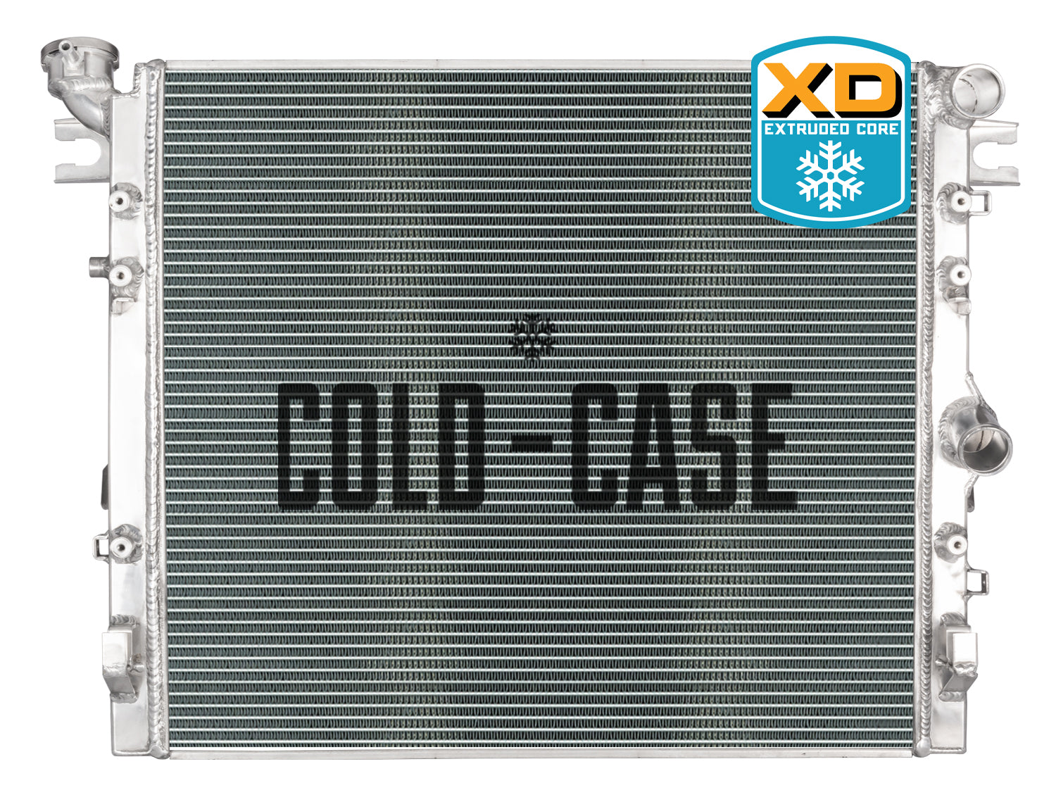 07-18 Jeep JK Hemi/LS Swap Extruded Core Aluminum Radiator Cold Case Radiators