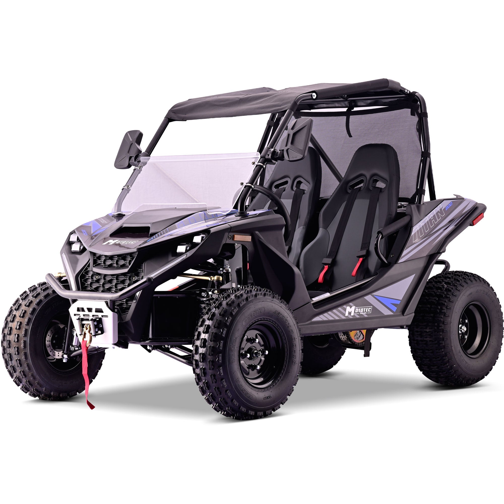MotoTec Titan 200cc 4-Stroke Gas UTV