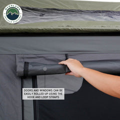 Overland Vehicle Systems Nomadic 4 Person Extended Soft Shell Roof Top Tent - Recon Recovery