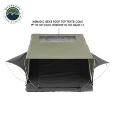 Overland Vehicle Systems Nomadic 4 Person Extended Soft Shell Roof Top Tent - Recon Recovery