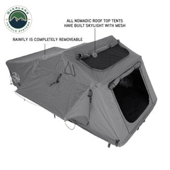 Overland Vehicle Systems Nomadic 4 Person Extended Soft Shell Roof Top Tent - Recon Recovery