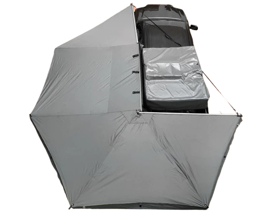 Overland Vehicle Systems Nomadic 270 Awning w/ Black Cover