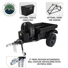 OVS Off Road Trailer - Military Style With Full Articulating Suspension
