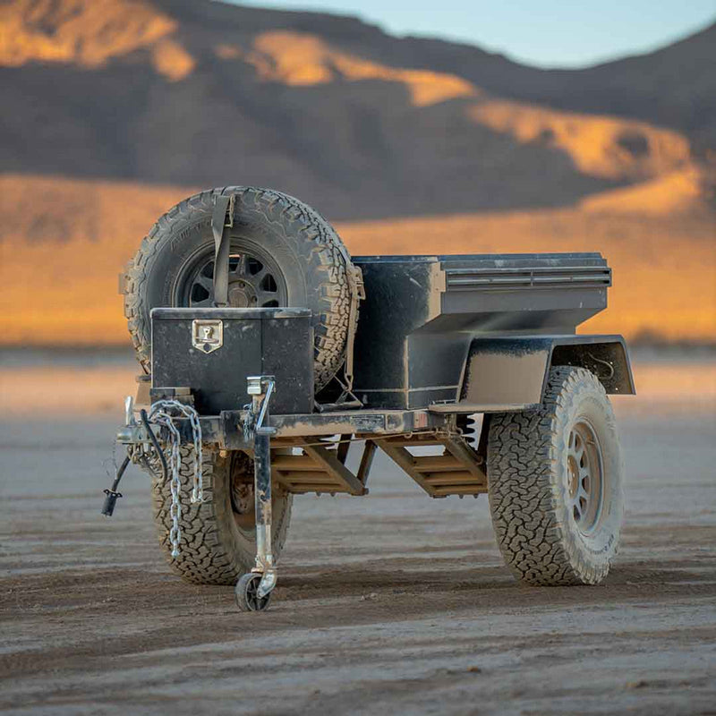 OVS Off Road Trailer - Military Style With Full Articulating Suspension