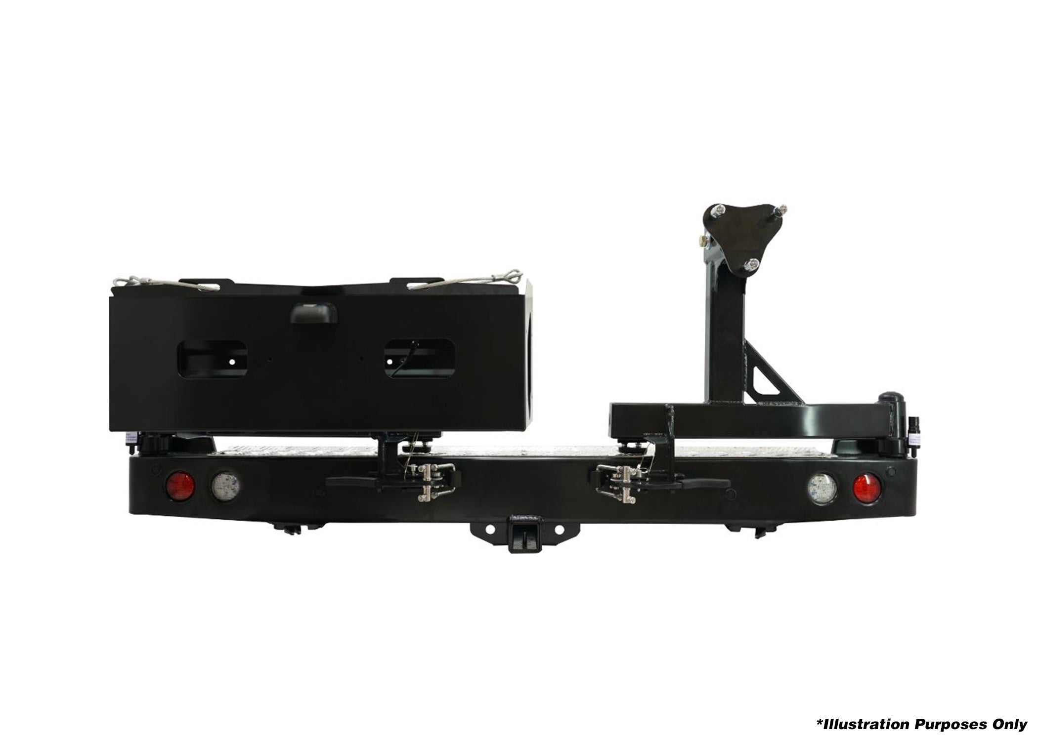 Dobinsons Rear Bumper With Swing Outs For Toyota Land Cruiser 79 Series (Bw80 - 4143)
