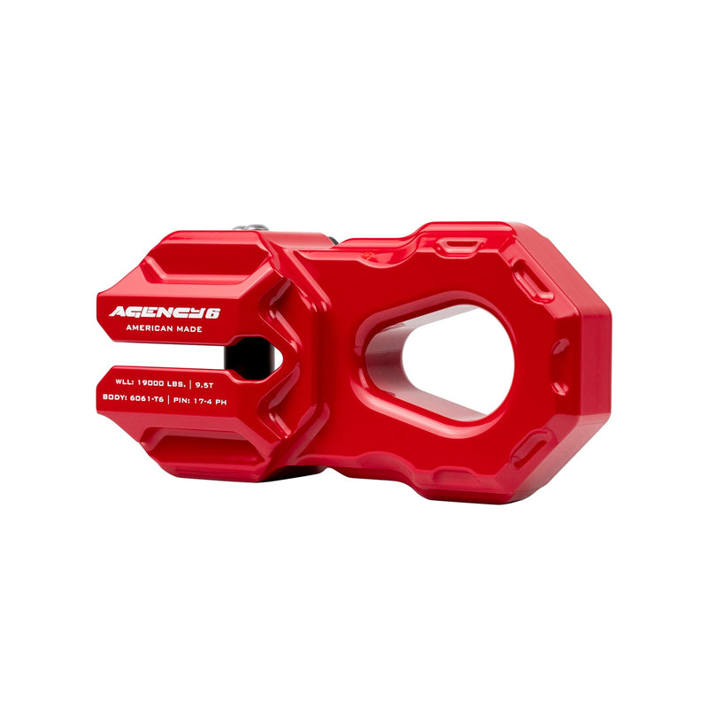 Agency 6 Billet Winch Shackle