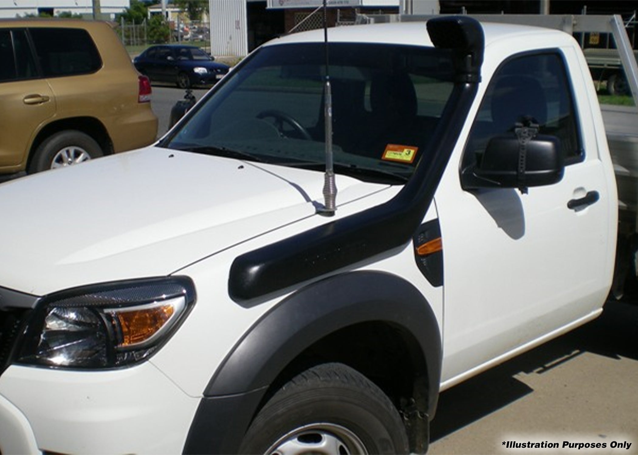 DOBINSONS SNORKEL KIT FOR FORD RANGER PJ/PK 3.0 DIESEL - LEFT SIDE MOUNT