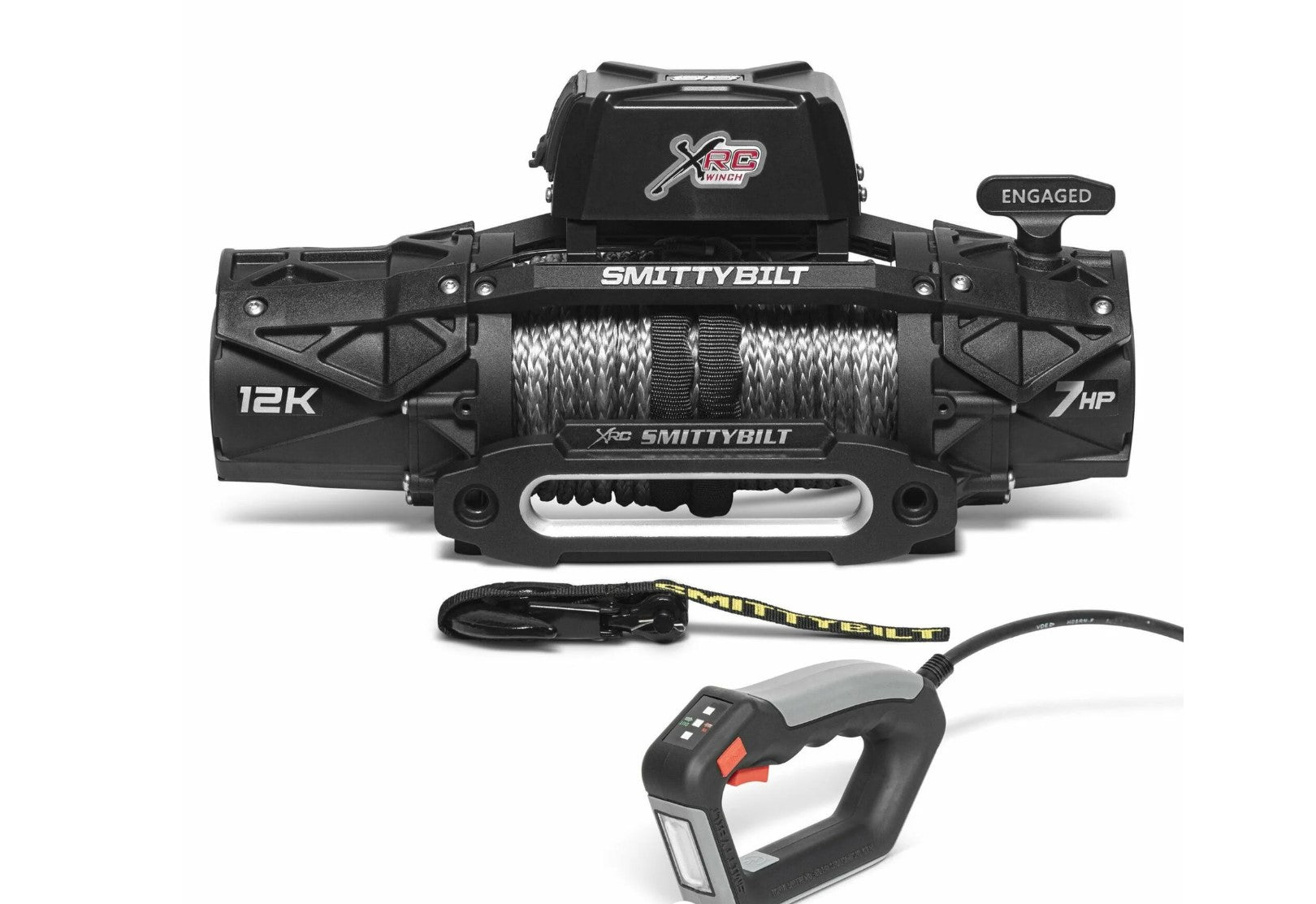 SmittyBilt XRC GEN3 Comp Series 12K Winch With Synthetic Rope 7hp
