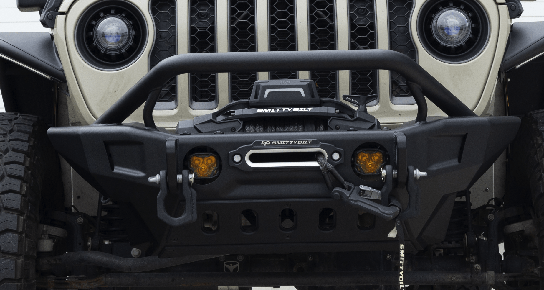 Smittybuilt XRC Gen3 Front Bumper for 2007-2025 Jeep Wrangler JK JL & Gladiator JT