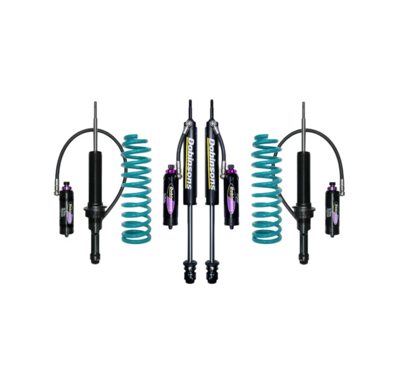 Dobinsons MRR 3-Way Adjustable 2-3.5 inch Lift Kit for 4Runner (10-24) - Black/Teal