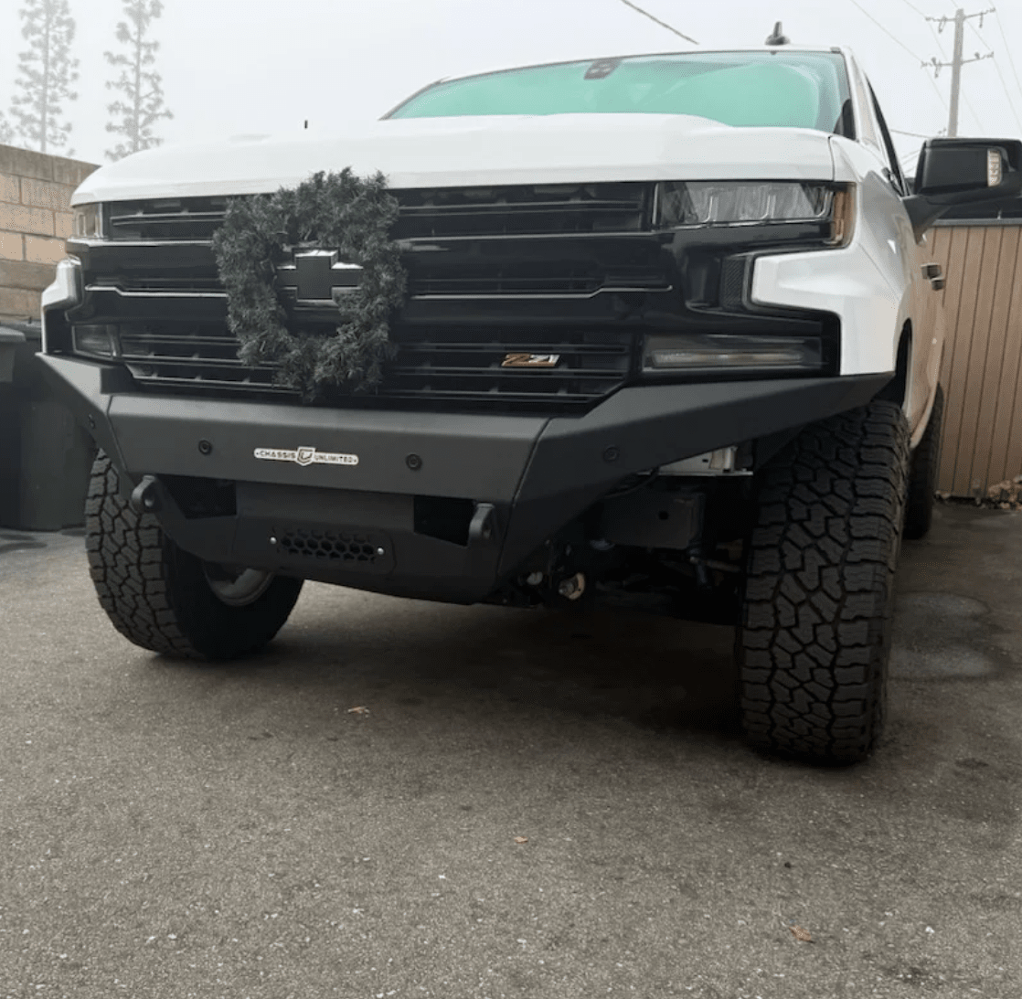 2019-2021 CHEVROLET SILVERADO 1500 RTS FRONT WINCH BUMPER Chassis Unlimited Inc. 