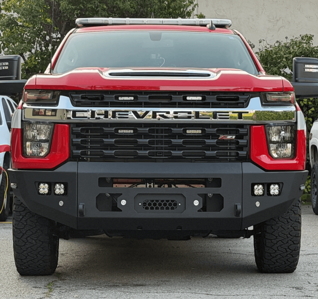 2020-2023 CHEVY SILVERADO 2500/3500 ATTITUDE SERIES FRONT WINCH BUMPER Chassis Unlimited Inc. 