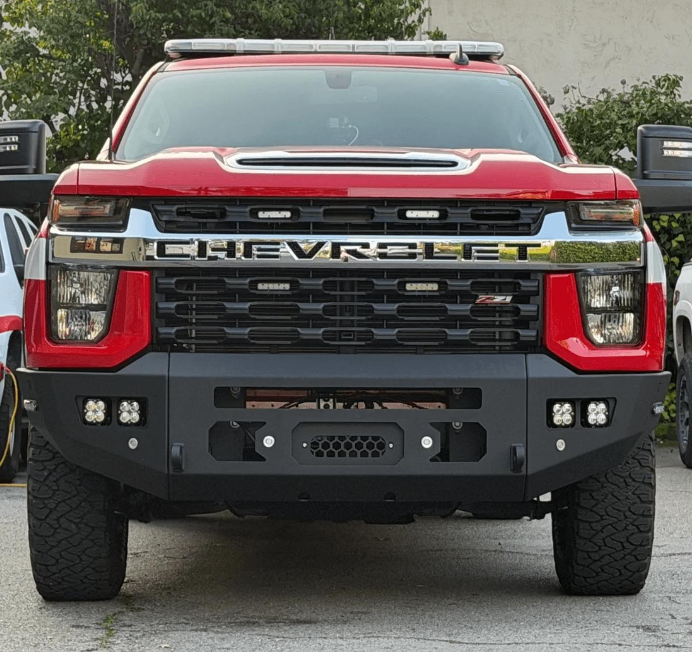 2020-2023 CHEVY SILVERADO 2500/3500 ATTITUDE SERIES FRONT WINCH BUMPER Chassis Unlimited Inc. 