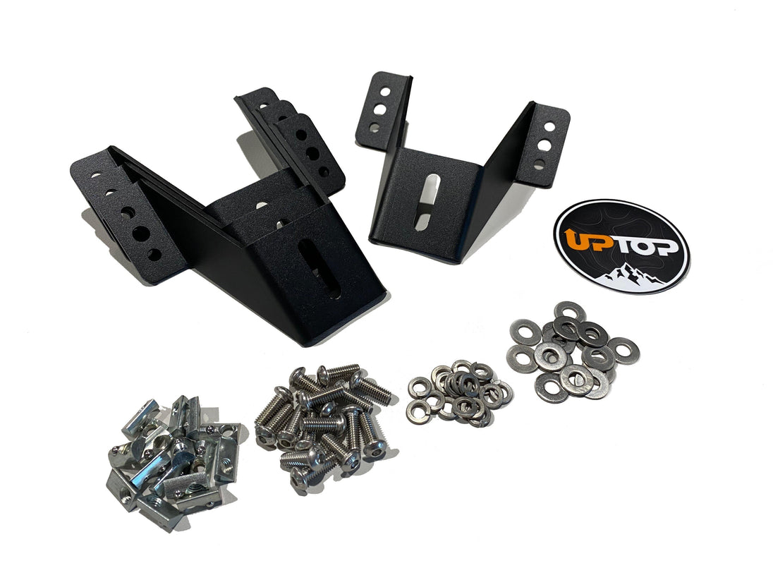 Stainless Steel Tent Riser Mounting Kit-Brackets-upTOP Overland-upTOP Overland