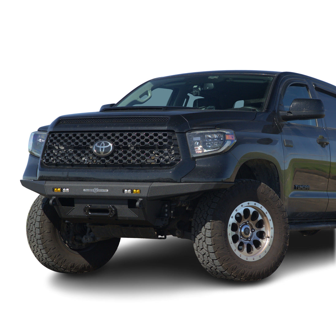 2014-2021 TOYOTA TUNDRA RTS FRONT WINCH BUMPER Chassis Unlimited Inc. 