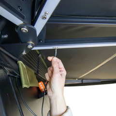 23ZERO Peregrine PRO 6 Arm Freestanding 270-Degree Awning