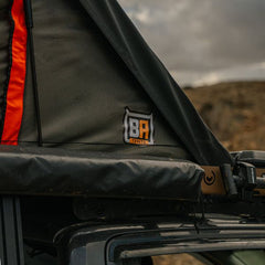 BA TENTS - PACKOUT™ Rooftop Tent (Universal Fit) - Black/Rhinotec Cover + Grey/Org Tent
