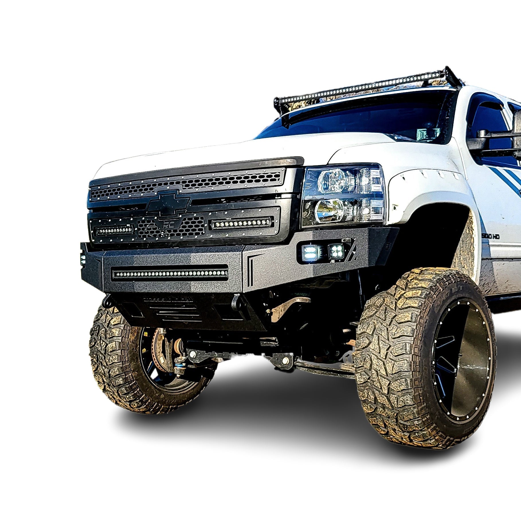 2008-2010 CHEVY SILVERADO 2500/3500 OCTANE FRONT BUMPER Chassis Unlimited Inc. 
