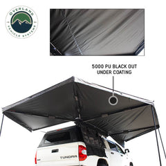 XD Nomadic 270 - Awning W/Lights & Black Out Grey Hex, Black Trim & Black Travel Cover