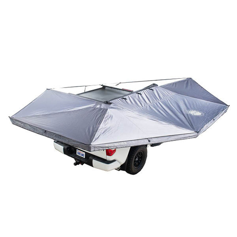 XD Nomadic 270 - Awning W/Lights & Black Out Grey Hex, Black Trim & Black Travel Cover