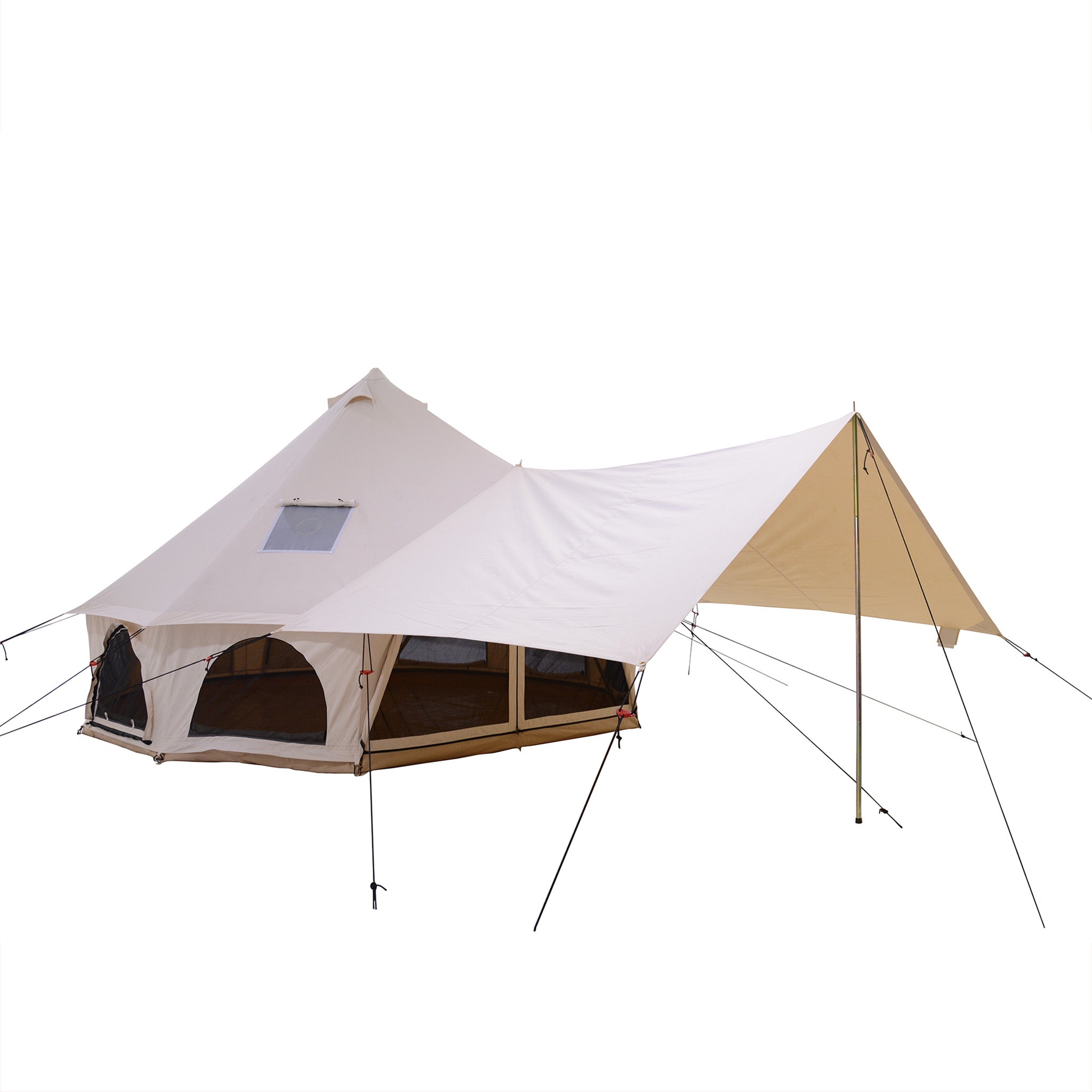White Duck Outdoors Avalon Bell Tent Awning - Thumbnail 4