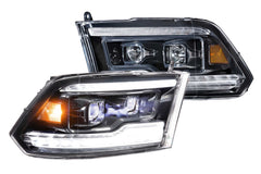 Dodge Ram (09-18): Morimoto XB LED Headlights (White DRL)
