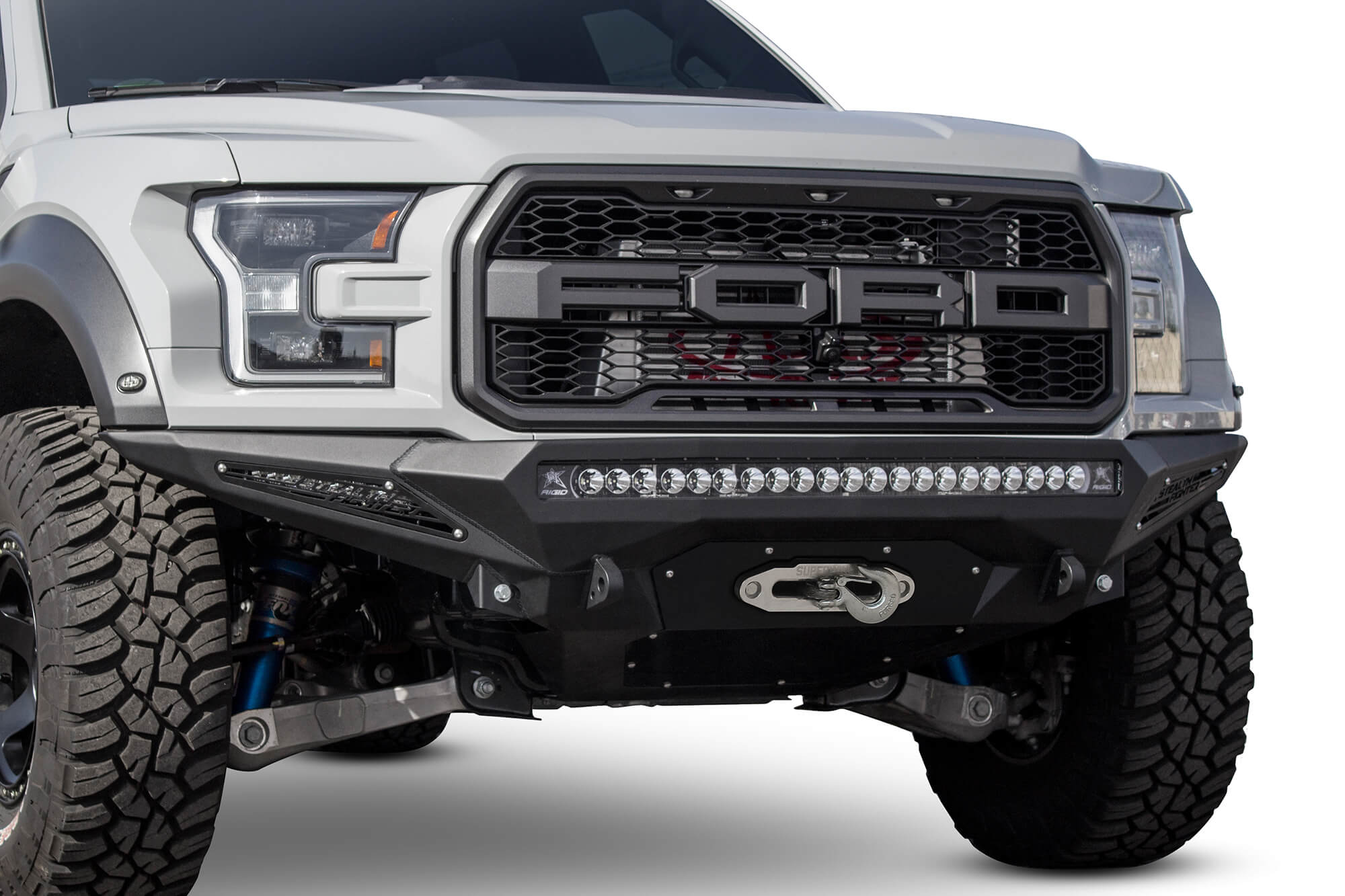 2017-2020 Ford Raptor Stealth Fighter Winch Front Bumper