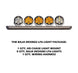 HD Chase Light Mount – Front Curved Pod / Light Bar Mount Chassis Unlimited Inc. 19-25 RAM 2500/3500 LIGHT MOUNT BAJA LP6 PACKAGE (3 AMBER - 2 CLEAR) 