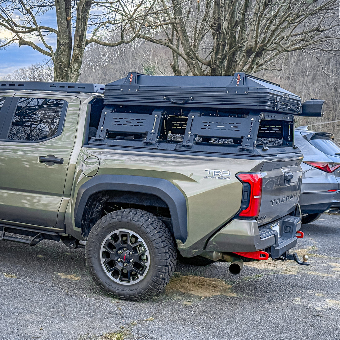 THORAX BED RACK SYSTEM- FITS DIAMOND BACK COVERS 2024-2025 TACOMA Motor Vehicle Parts Chassis Unlimited Inc. 