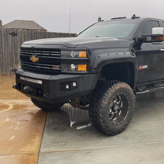 2015-2019 CHEVY SILVERADO 2500/3500 ATTITUDE FRONT WINCH BUMPER