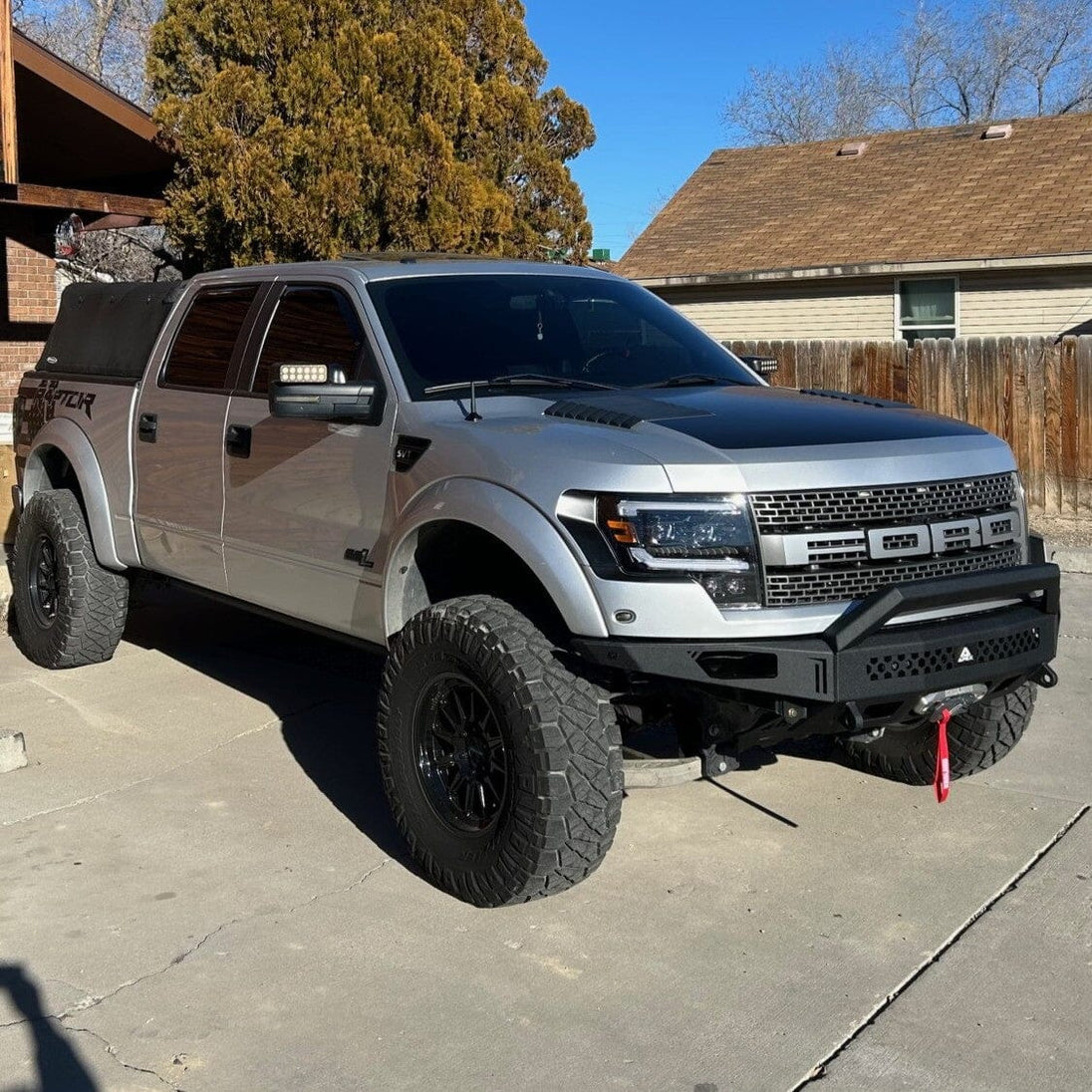 2010-2014 FORD RAPTOR OCTANE FRONT WINCH BUMPER Chassis Unlimited Inc. 
