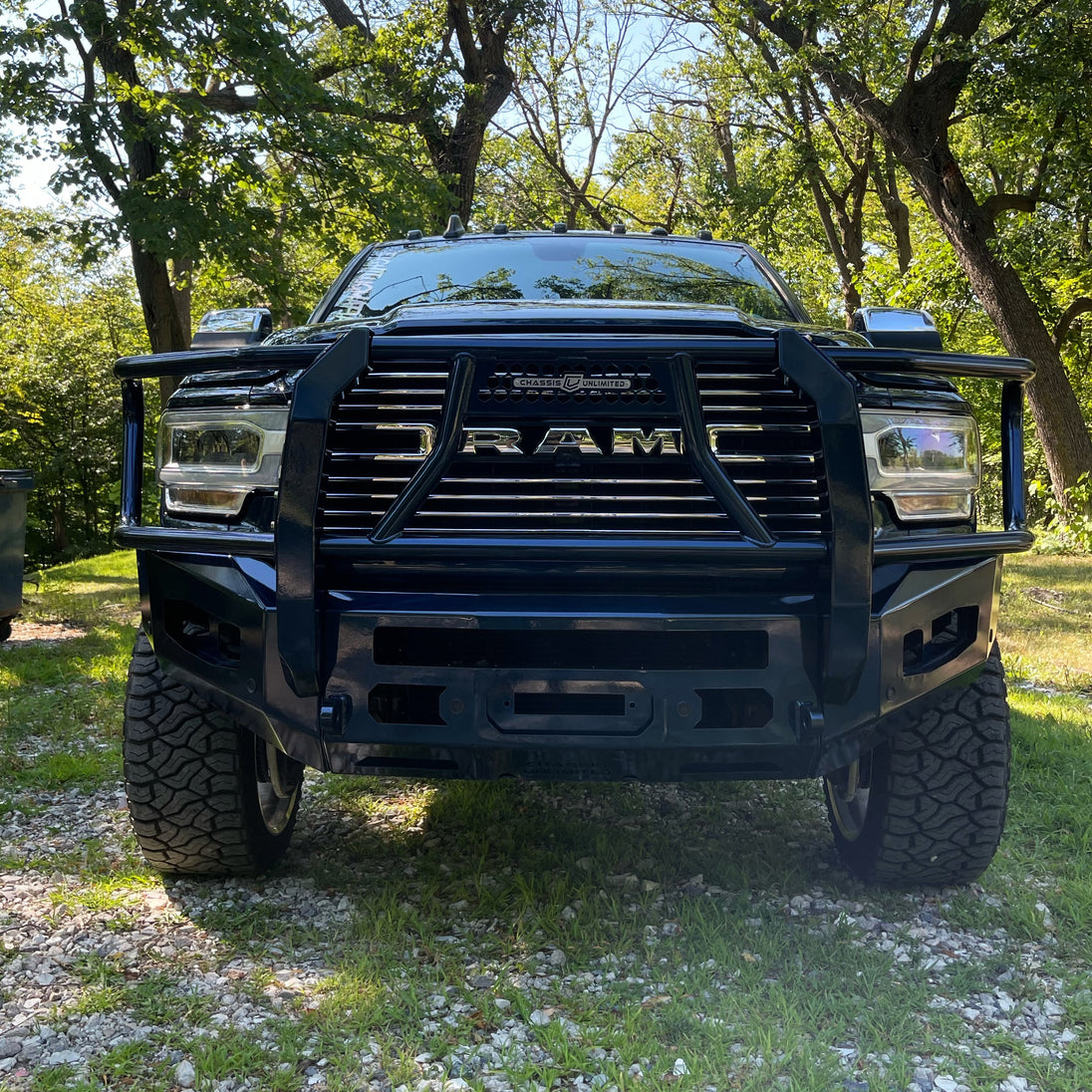 2019-2022 RAM 2500/3500 ATTITUDE FRONT WINCH BUMPER W/ GUARD Chassis Unlimited Inc. 