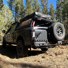 2017-2022 FORD SUPERDUTY F250/F350 DUAL SWING OUT REAR BUMPER